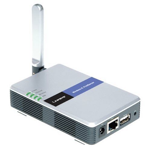 Linksys Wireless-G PrintServer WPS54G USB LAN