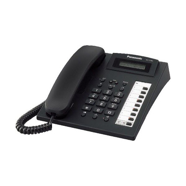 Panasonic KX-T7565 systeemtelefoon zwart