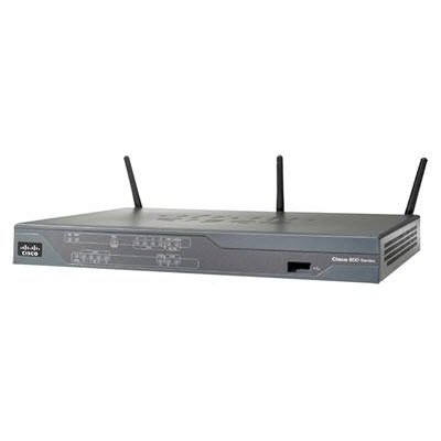 Cisco 887W-GN-A-K9 Integrated Services Router BRI 4-Port FE