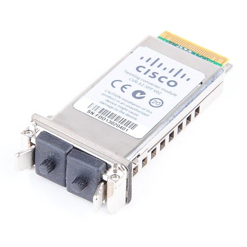 Cisco cvr-x2-sfp v02 twingig converter module 800-27645-02