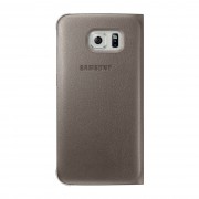 Samsung Flip Wallet Galaxy S6 edge Gold 2