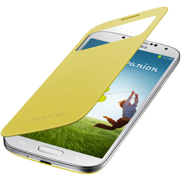 Samsung Galaxy S4 Flip S View Cover Geel 2
