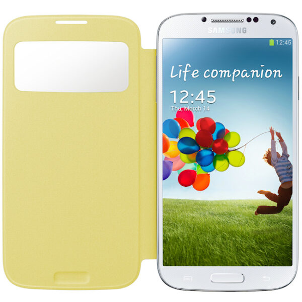 Samsung Galaxy S4 Flip S View Cover Geel 4