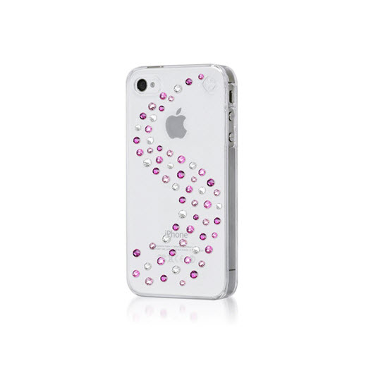 Bling my Thing iPhone 4(s) Milky Way Pink Mix transparant