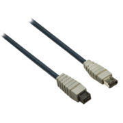 Bandridge FireWire 400-800 kabel 6pins – 9pins 2 m. 2
