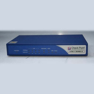Check Point Utm 1 Edge X Vpn Firewall Router Sbx 166lhge 5 Mkh Electronics