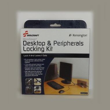 SKILCRAFT Desktop Peripherals Locking Kit