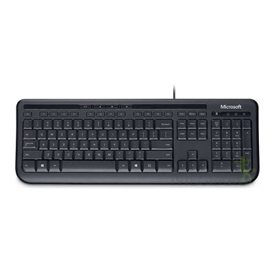 Microsoft Keyboard Wired 600 Black usb Nieuw !!
